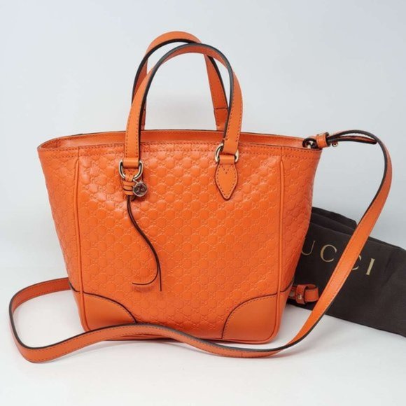 Gucci Handbags - Gucci Mini Bree Microguccissima Crossbody Bag